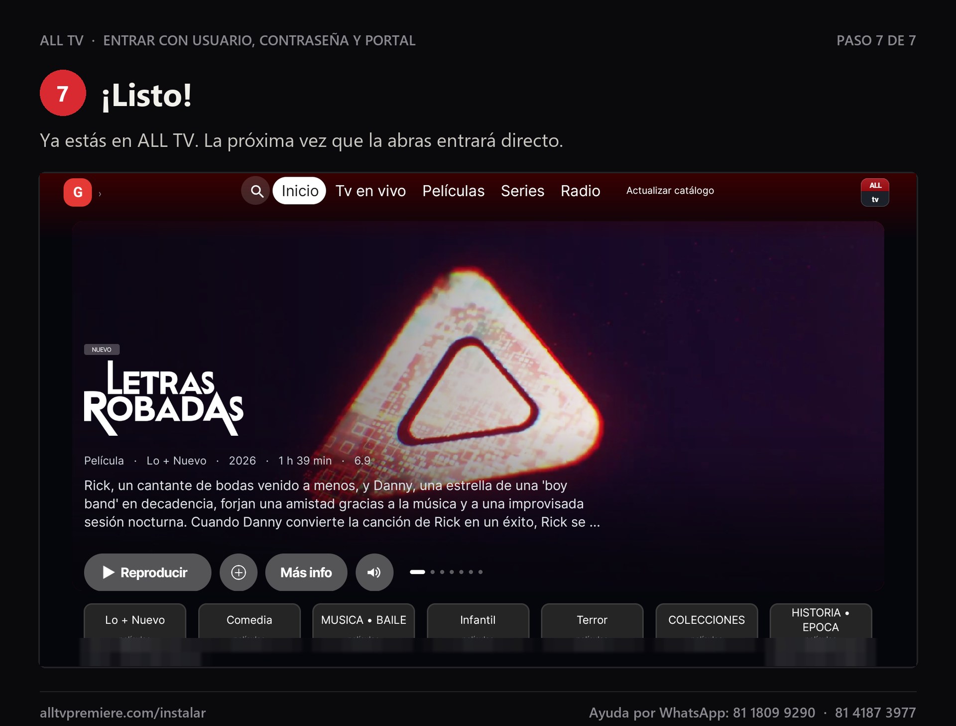 Paso 7 de 7